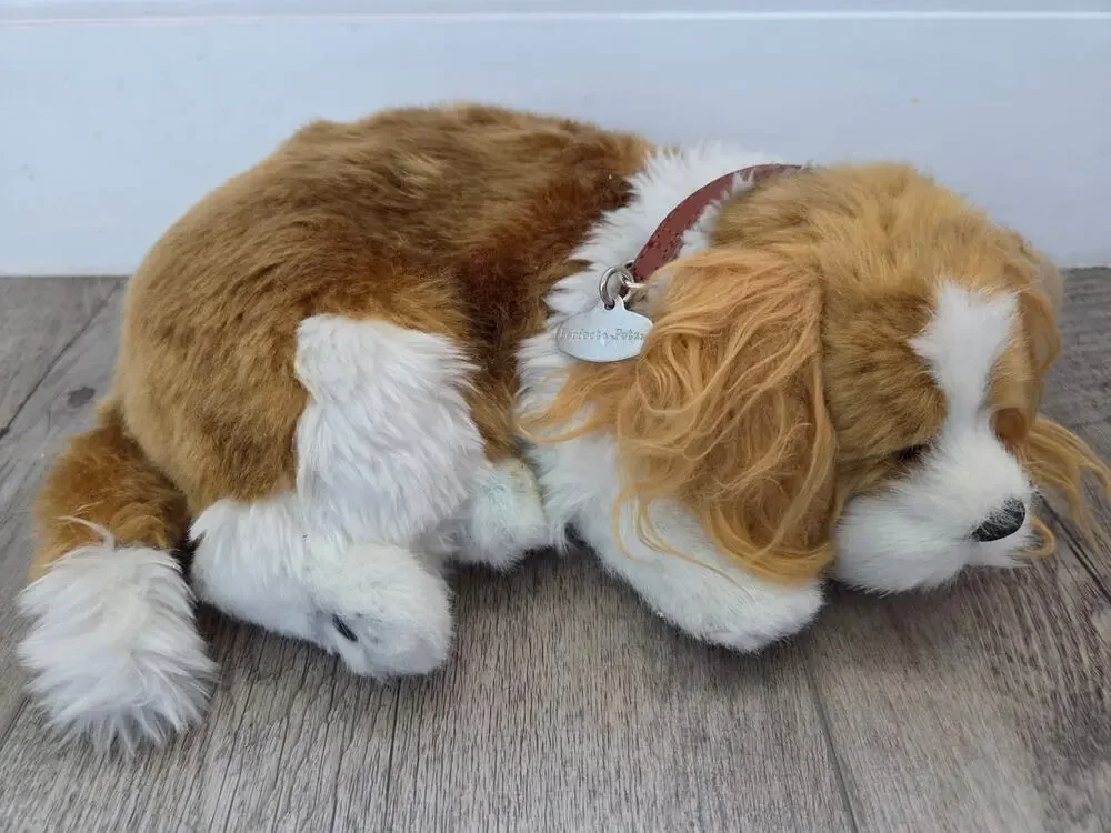 Perfect Petzzz Sleeping Breathing Cavalier King Charles Spaniel Dog Plush